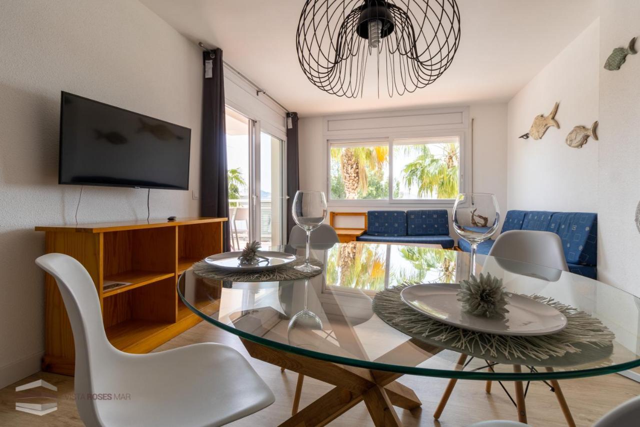 Vista Roses Mar - Apartamento Con Piscina II Exterior foto