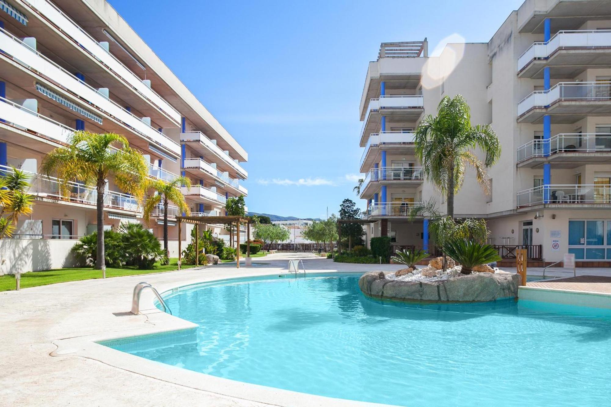 Vista Roses Mar - Apartamento Con Piscina II Exterior foto